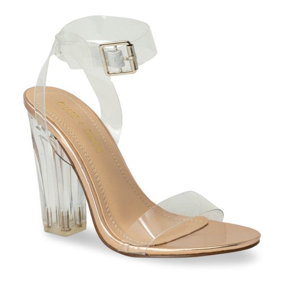 Women's Ankle Strap Stiletto Open Toe Sandals Sexy Triple Strappy High H… - Picture 2 of 4